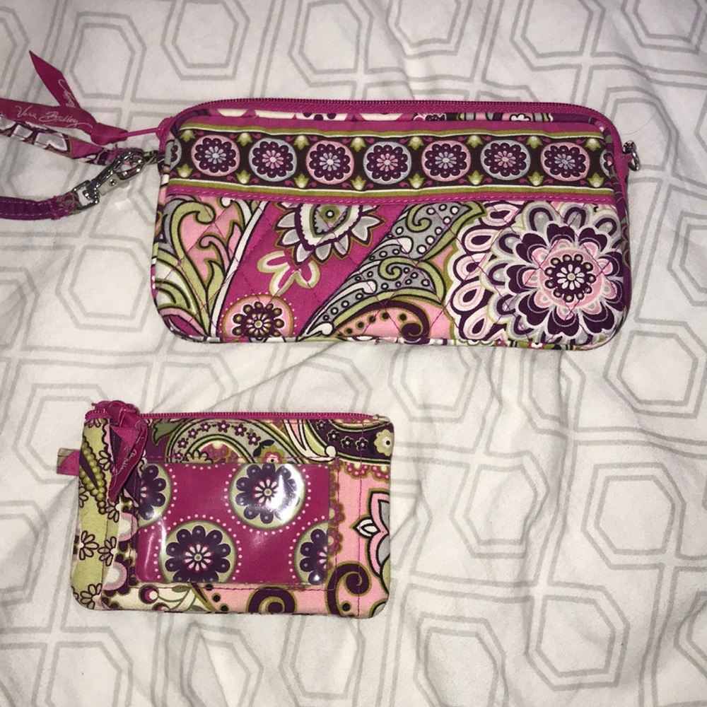 Vera Bradley • Matching Wristlet and ID Pouch